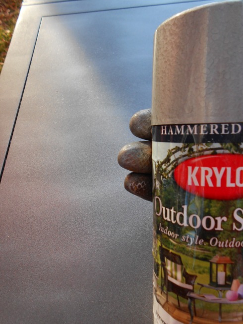 Krylon Outdoor Spaces Hammered Metal Spray Paint