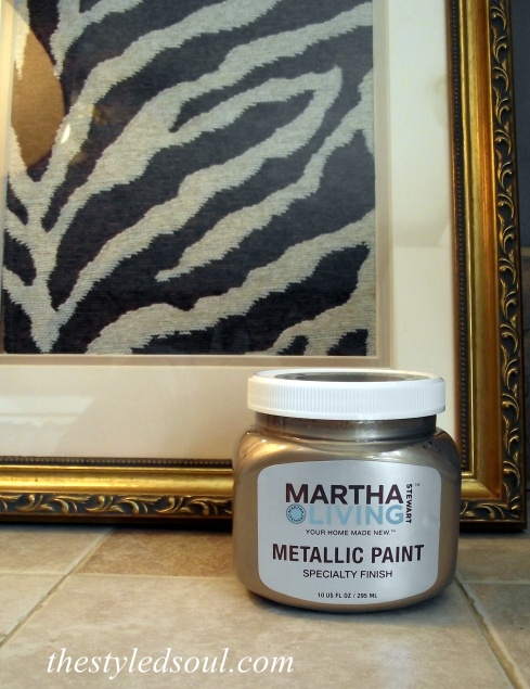 Martha Stewart Gold Paint