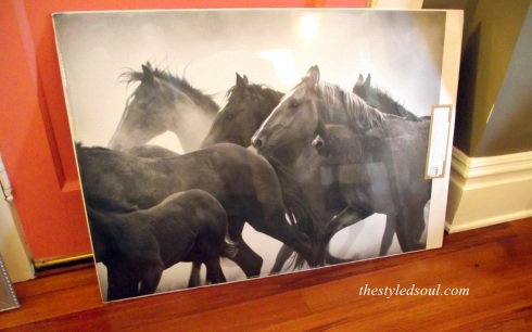 Horse Poster from Hobby Lobby