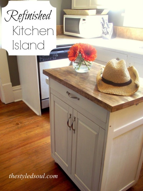 Refinished Kitchen Island